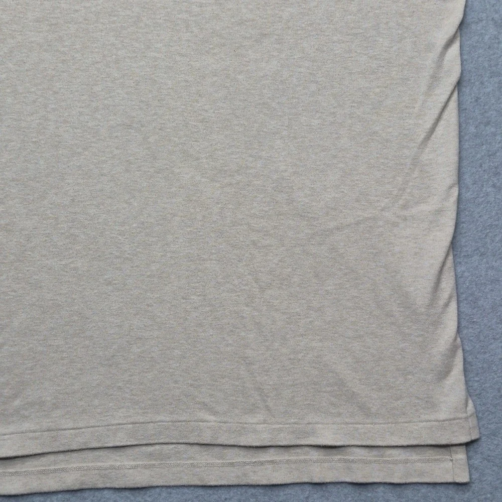 Polo Ralph Lauren Shirt Mens XL Beige Heather Pique Mesh Short Sleeve Pony Prep